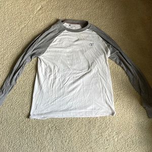 Mens Champion Long Sleeve Tee